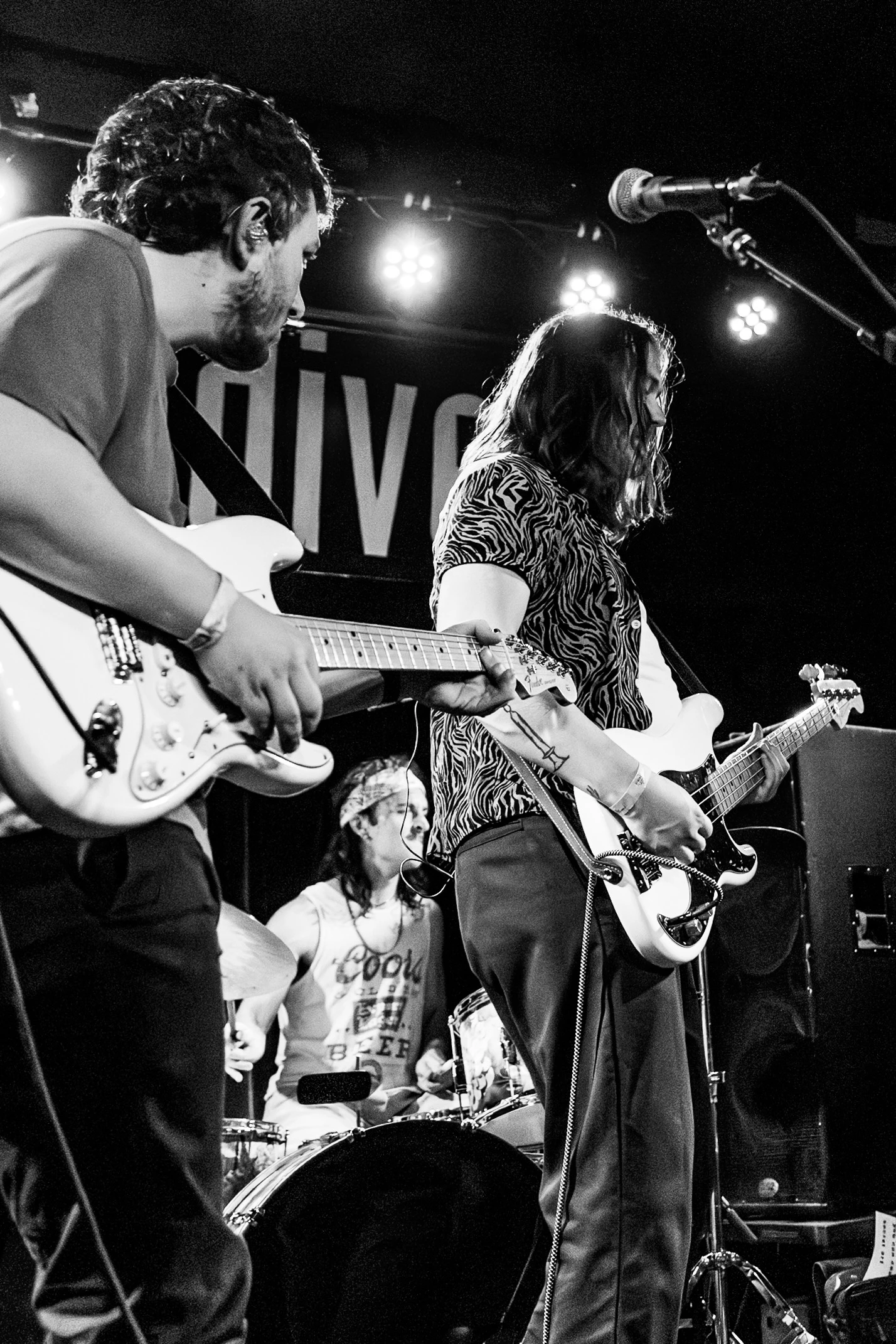 Dollpile performing as a band