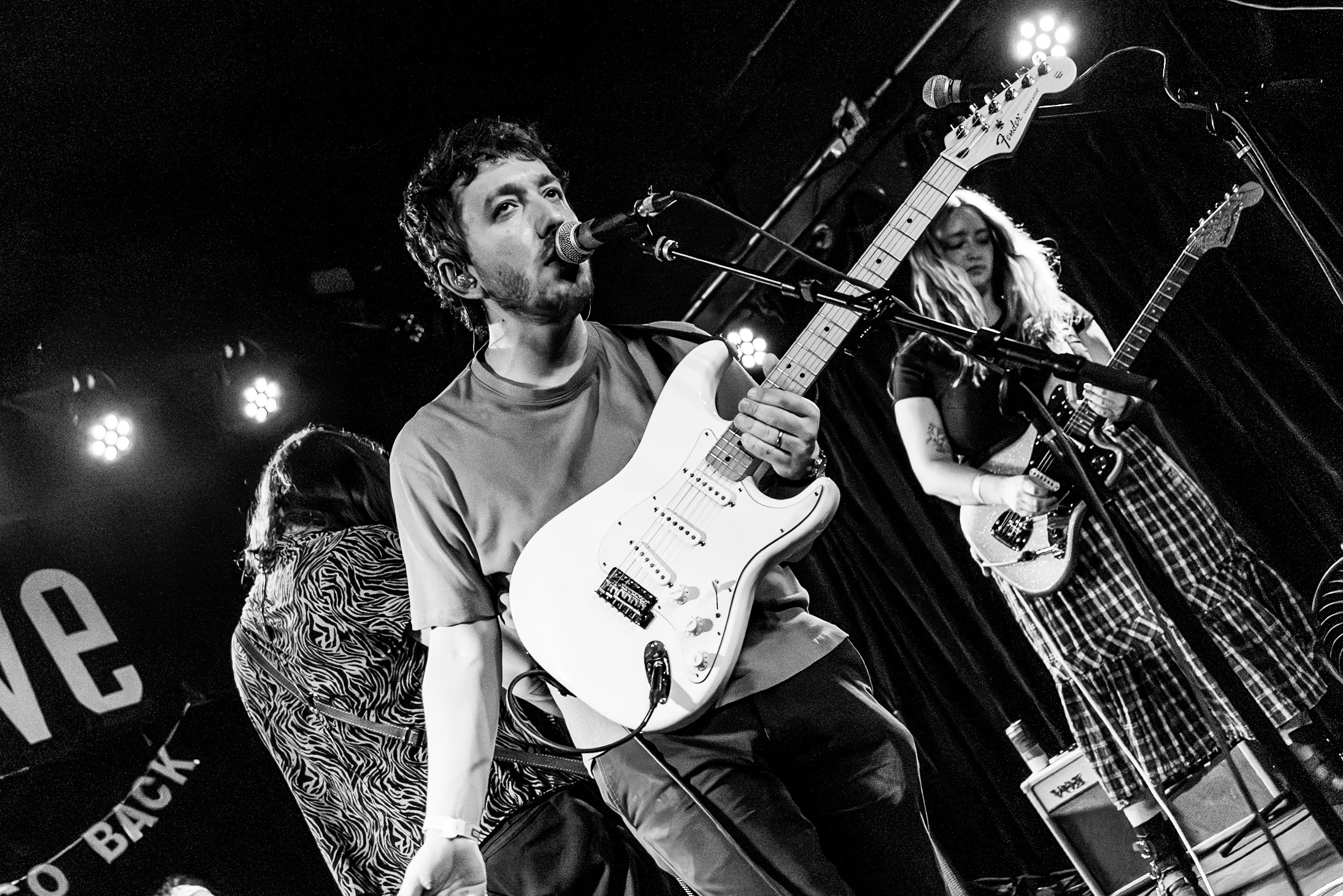 Dollpile performing as a band